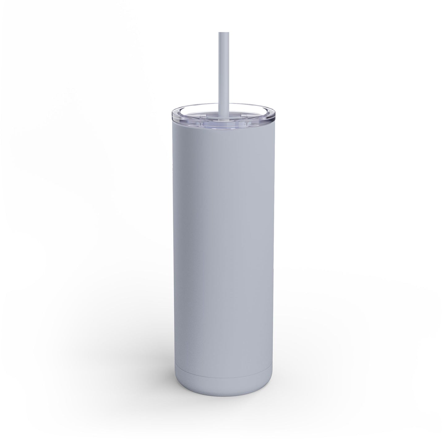 Skinny Matte Tumbler W/Straw