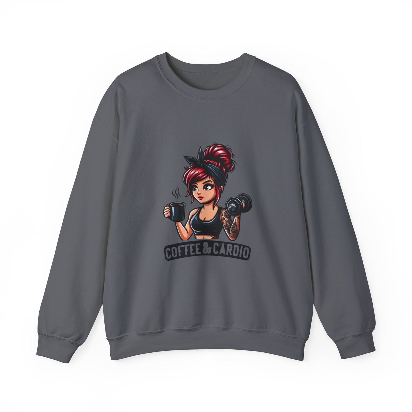 Women's "Coffee & Cardio" Sweatshirt