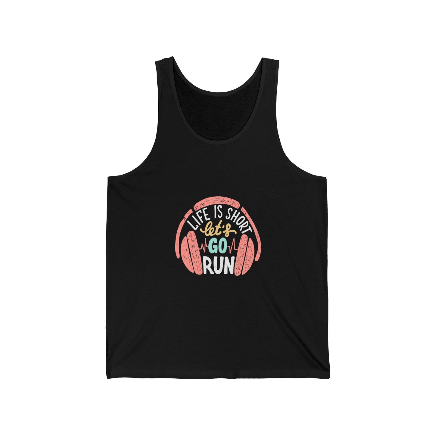 " Life is short, go for a run" - Women's Tank Top