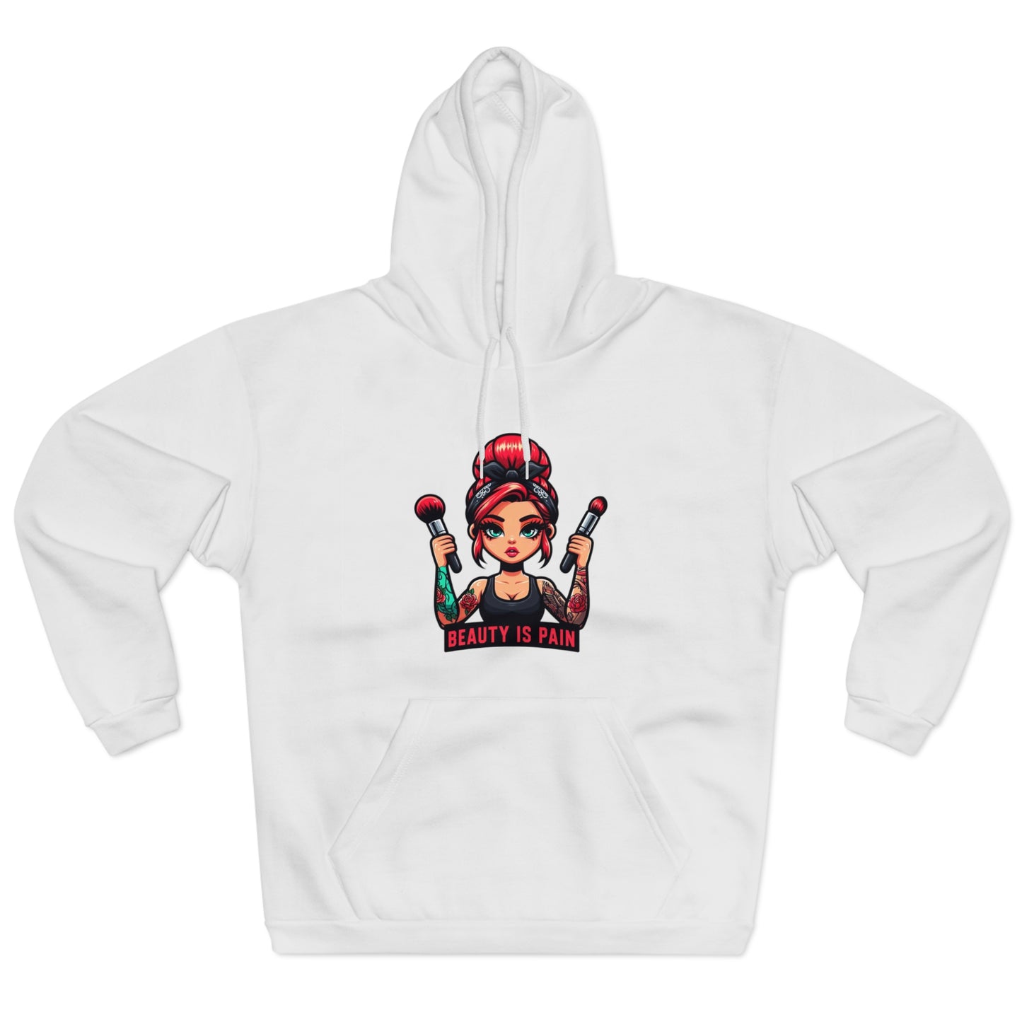 " Beauty is Pain" - Women's Pullover Hoodie