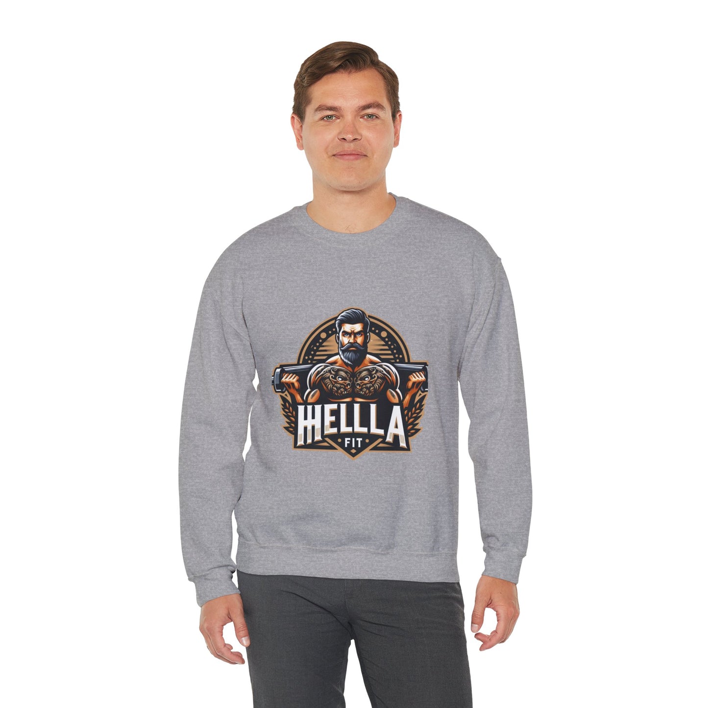Men's " HELLAFIT" Original Design Sweatshirt