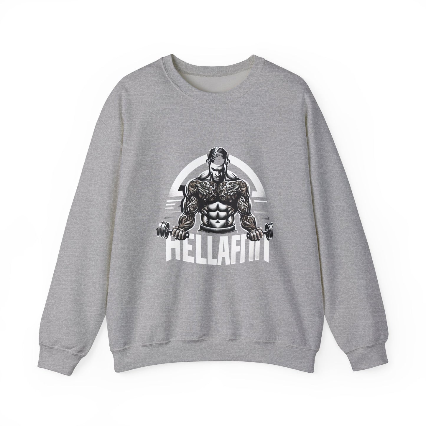 Men's "HELLAFIT" Original Design Sweatshirt