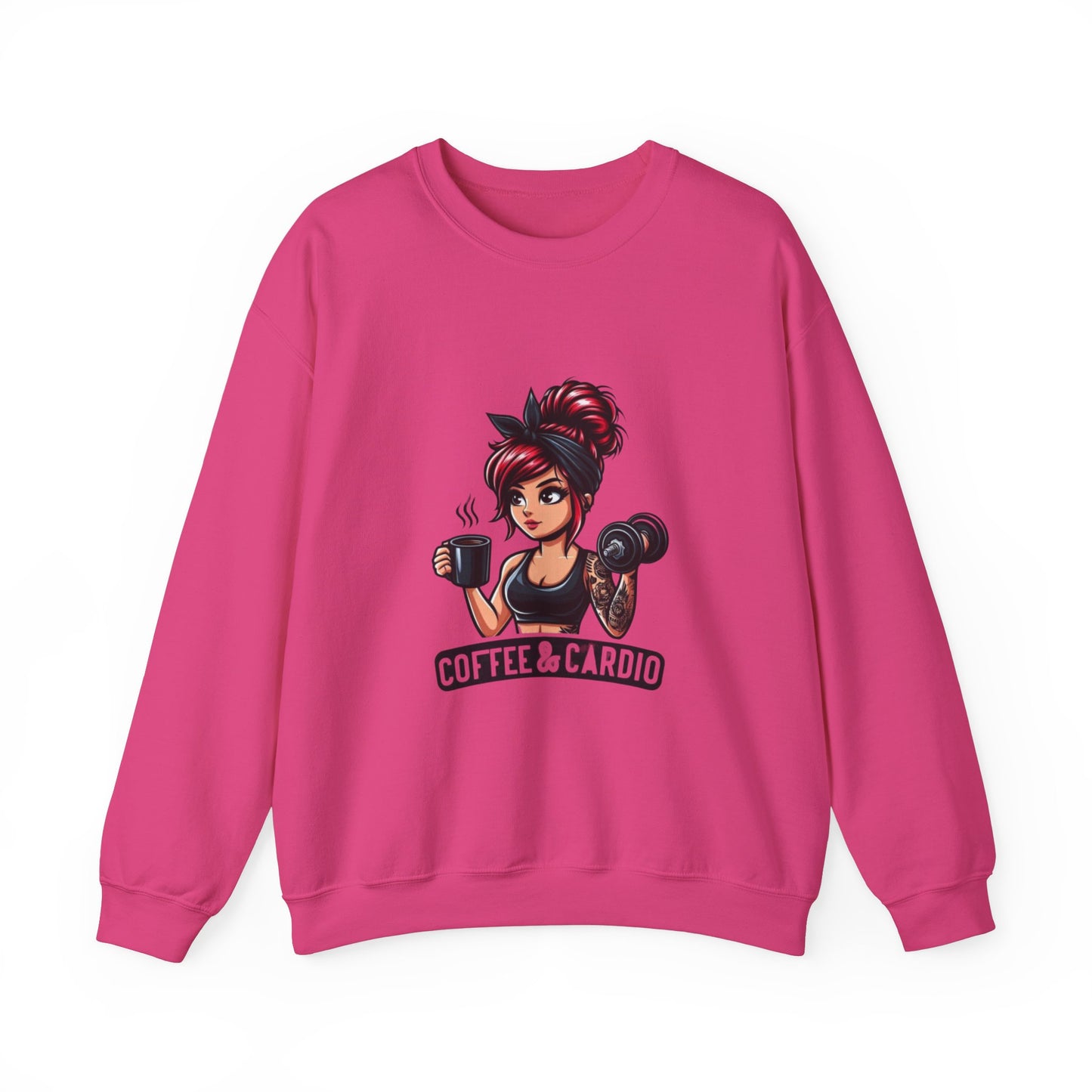 Women's "Coffee & Cardio" Sweatshirt