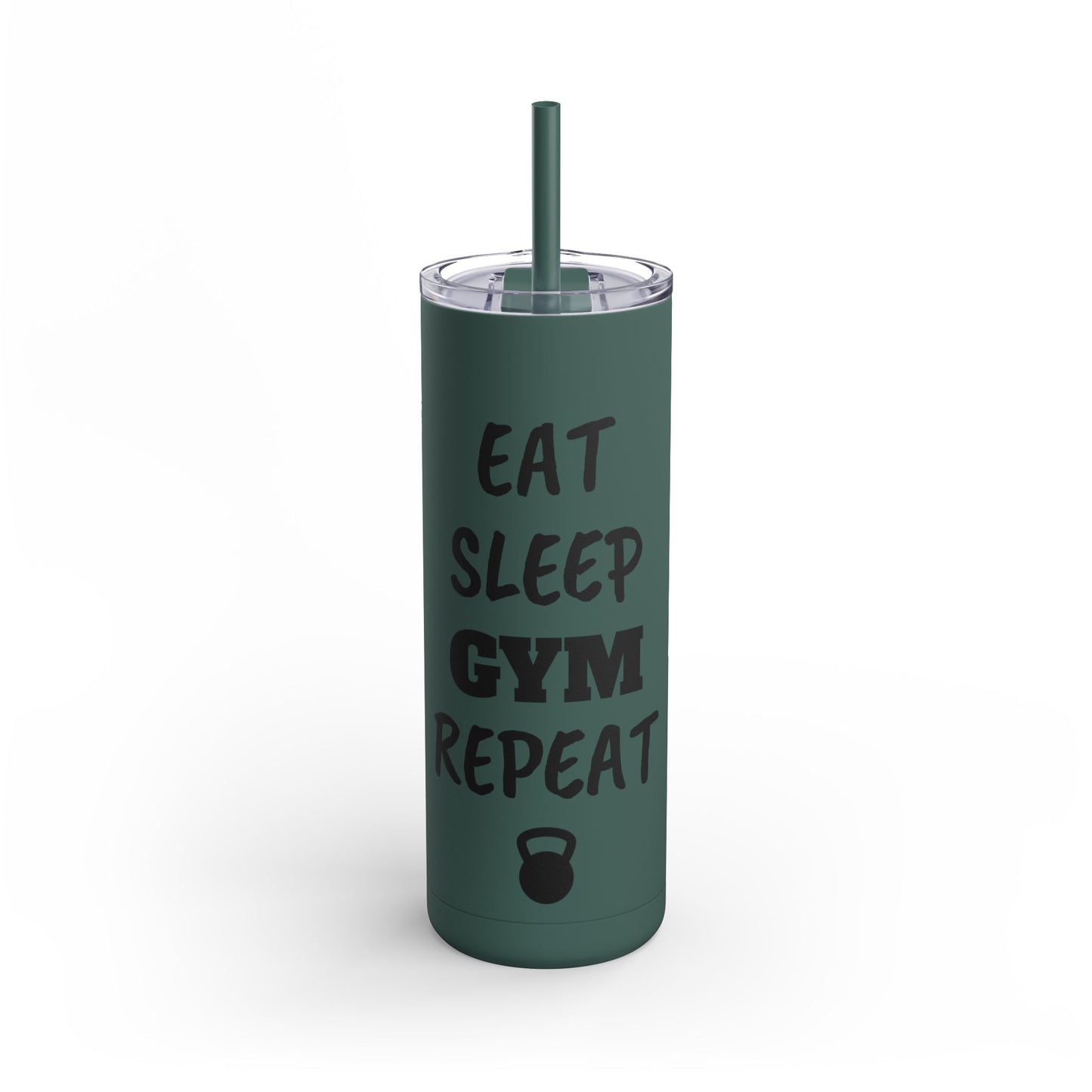 Skinny Matte Tumbler with straw , 20oz