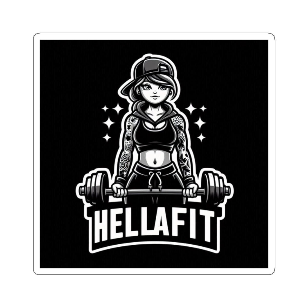 HELLAFIT STICKER