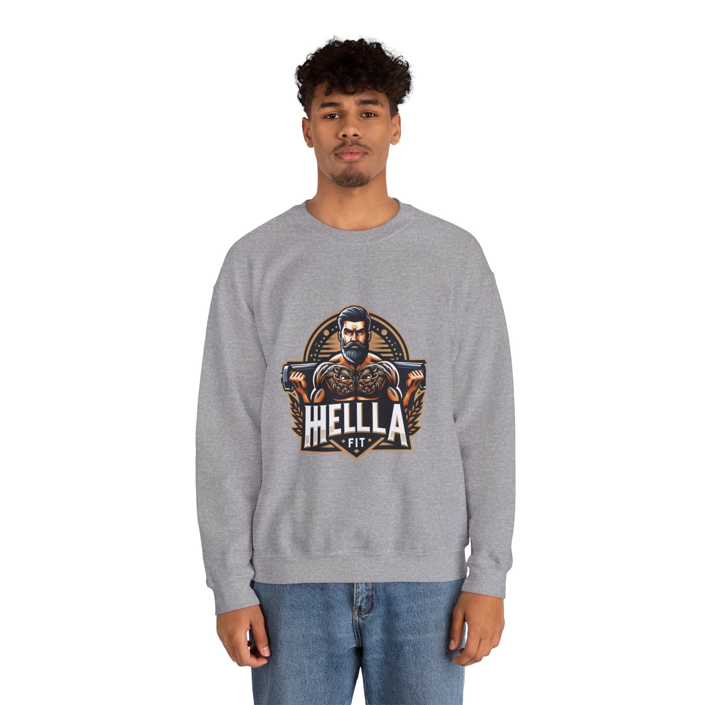 Men's " HELLAFIT" Original Design Sweatshirt