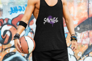 " Savage" - Unisex Tank Top
