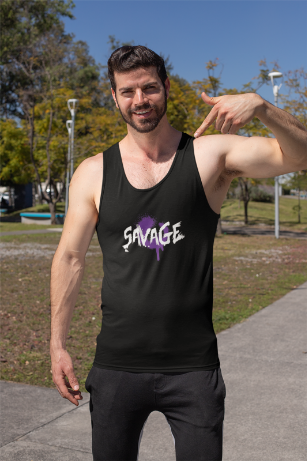 " Savage" - Unisex Tank Top
