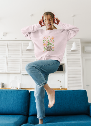Women's Boho Crewneck Sweatshirt