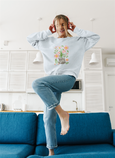 Women's Boho Crewneck Sweatshirt