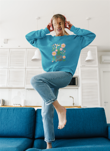 Women's Boho Crewneck Sweatshirt