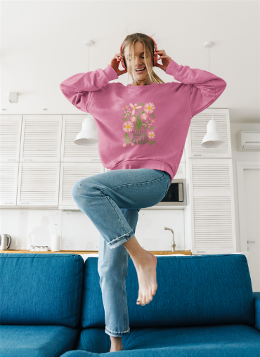 Women's Boho Crewneck Sweatshirt