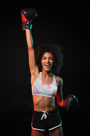 Women's Tie Dye Sports Bra