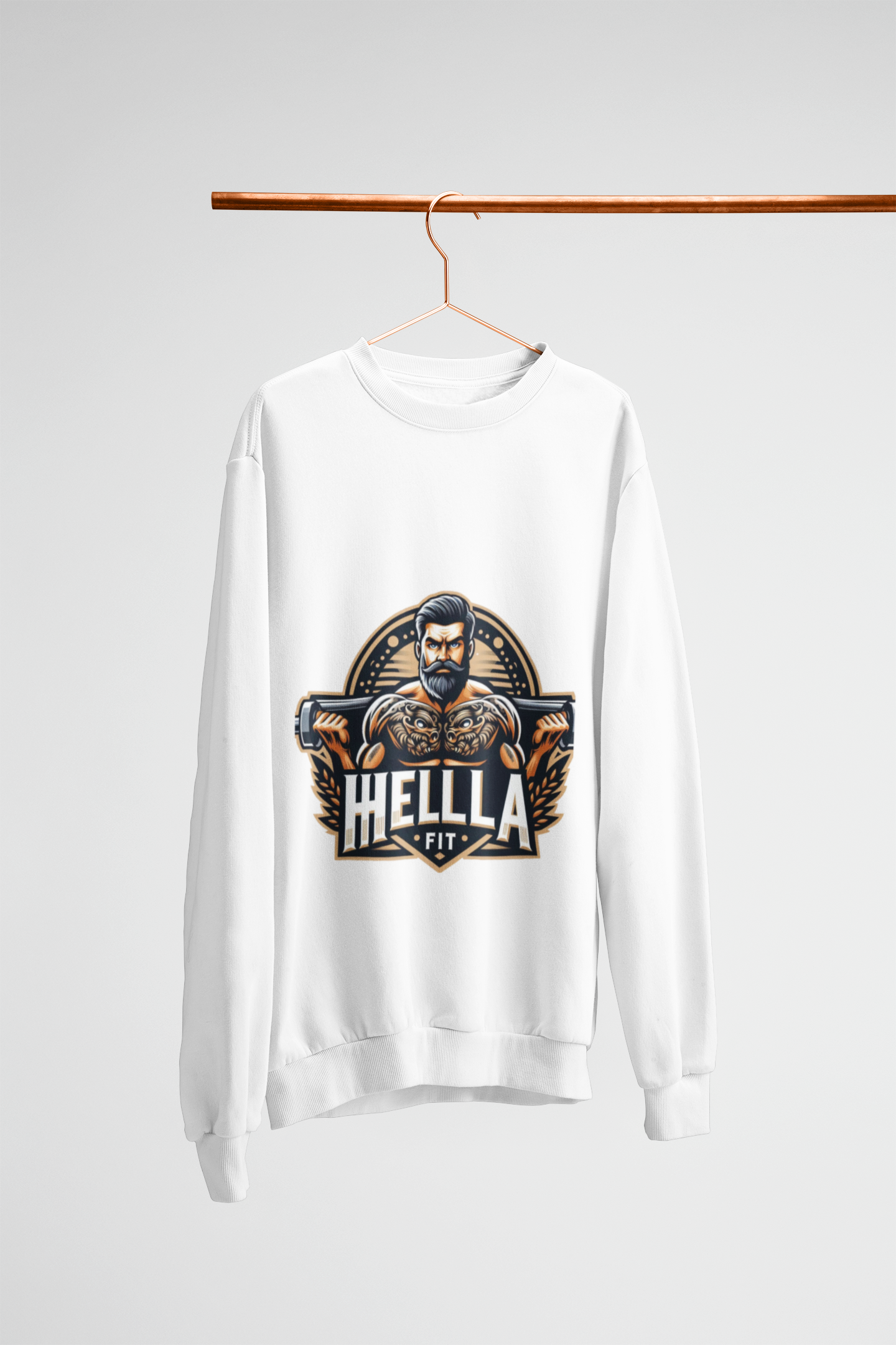 Men's " HELLAFIT" Original Design Sweatshirt
