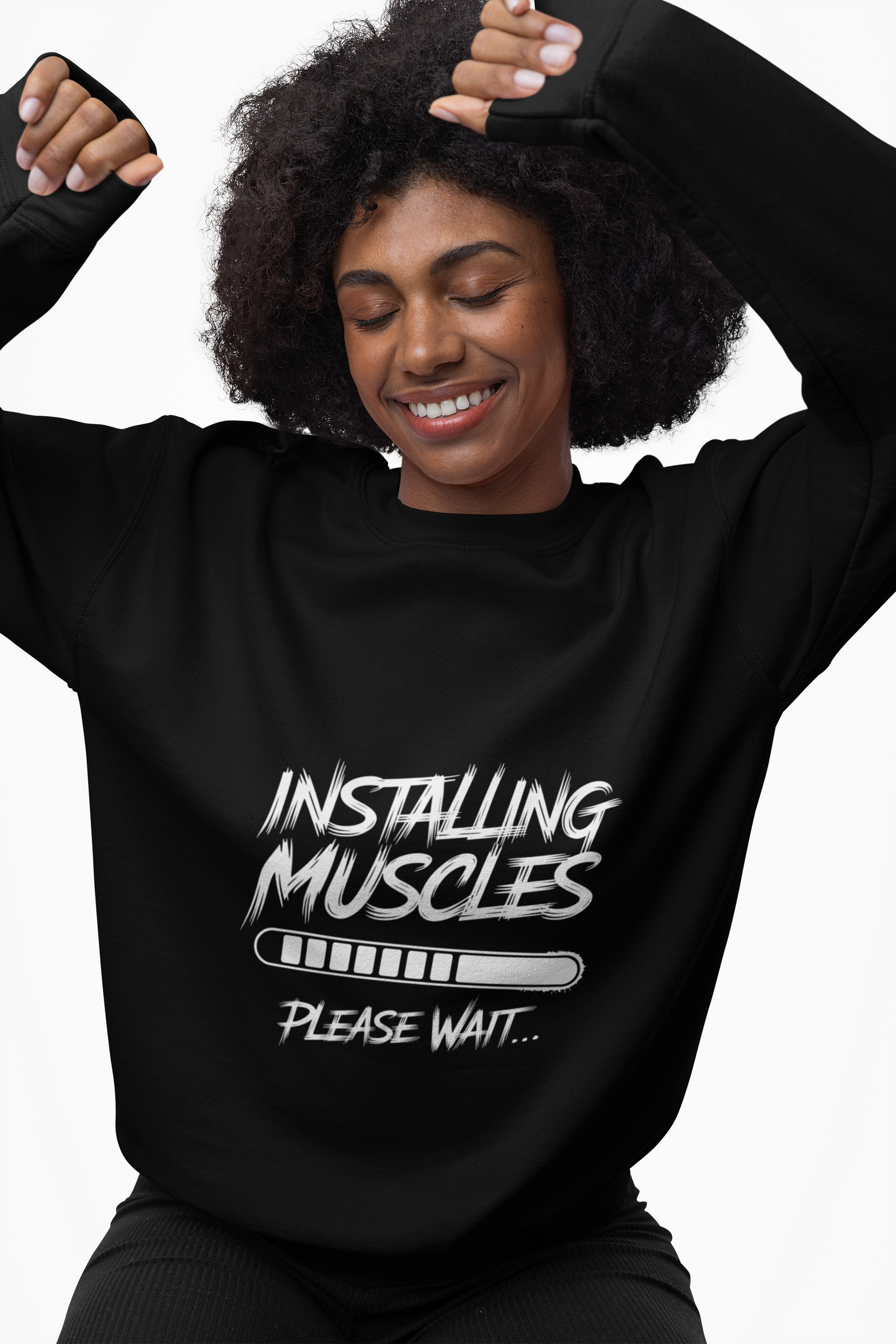 Installing Muscles - Crewneck Sweatshirt