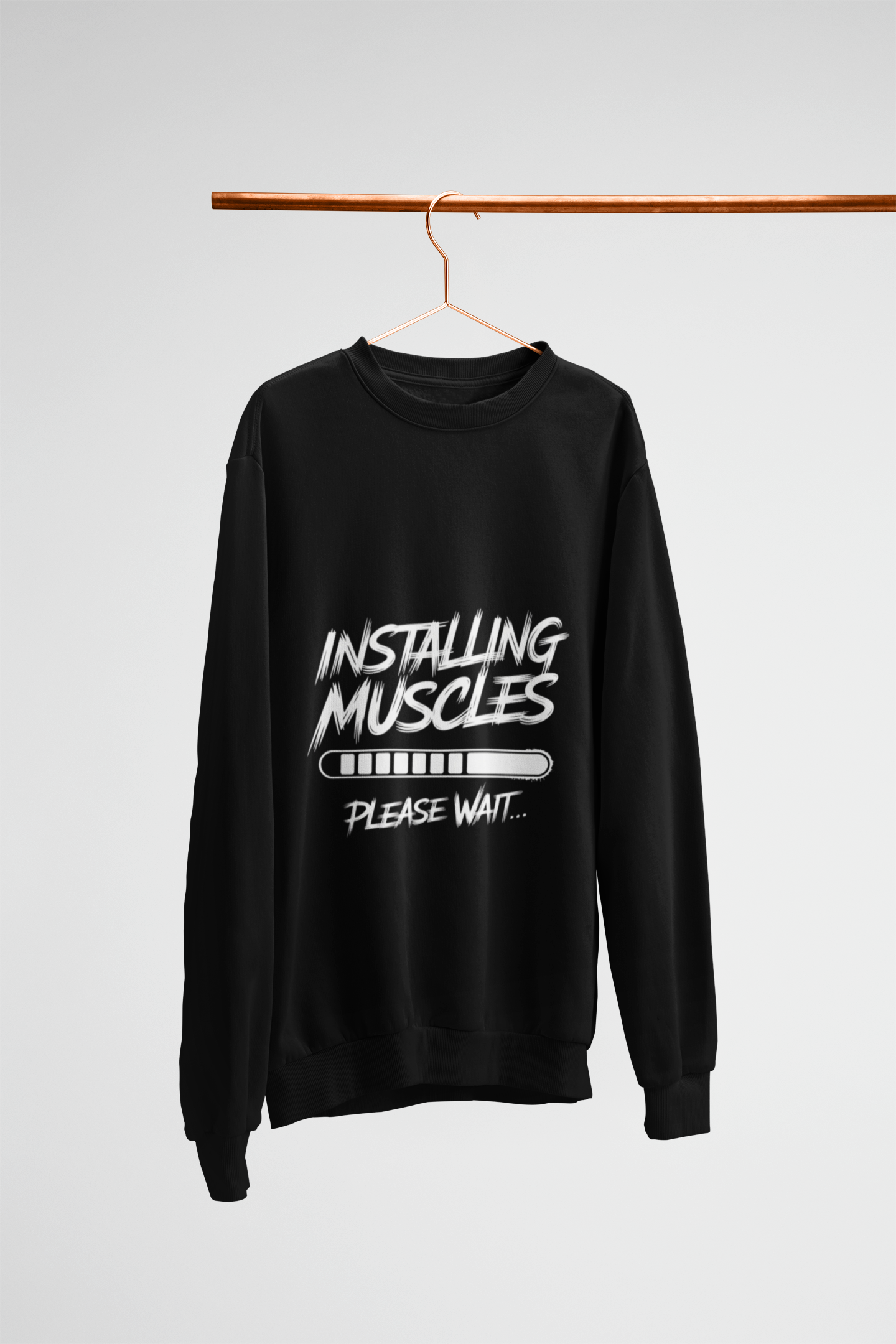 Installing Muscles - Crewneck Sweatshirt