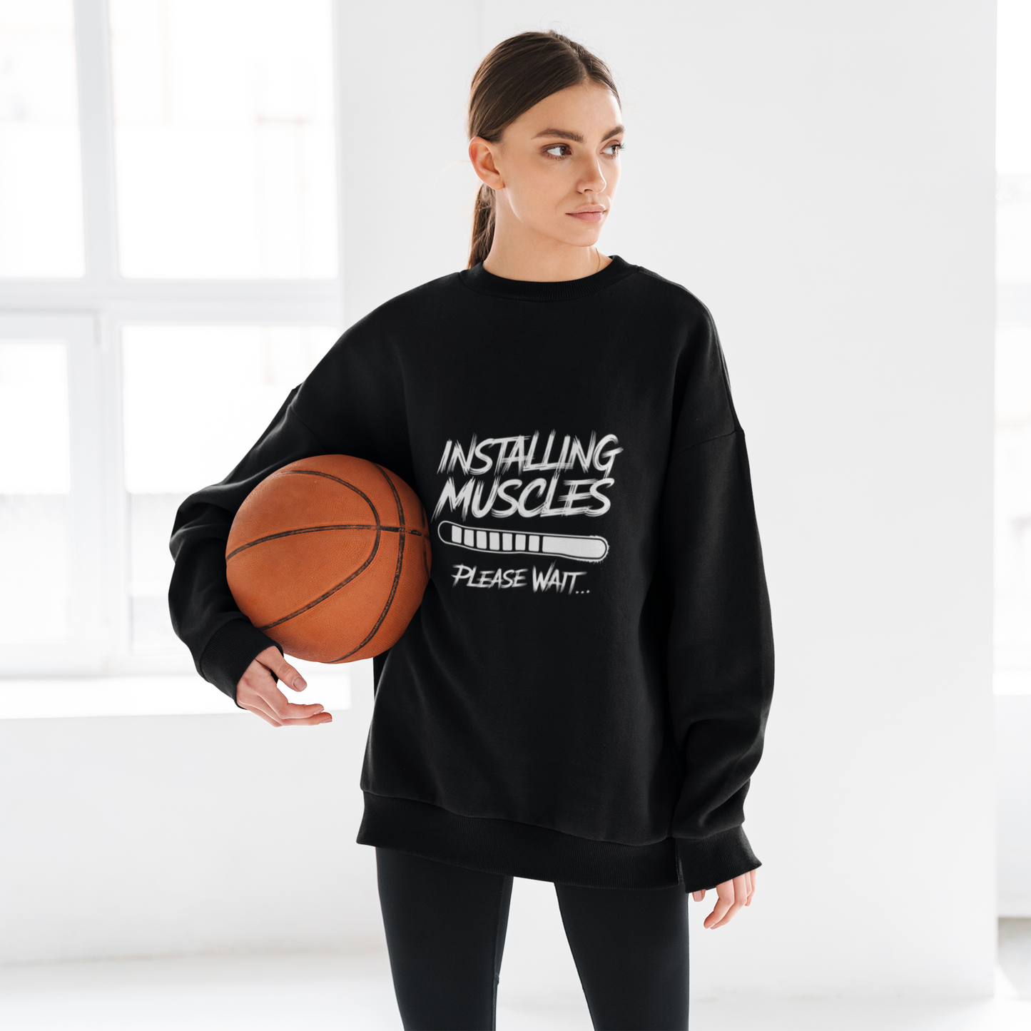 Installing Muscles - Crewneck Sweatshirt