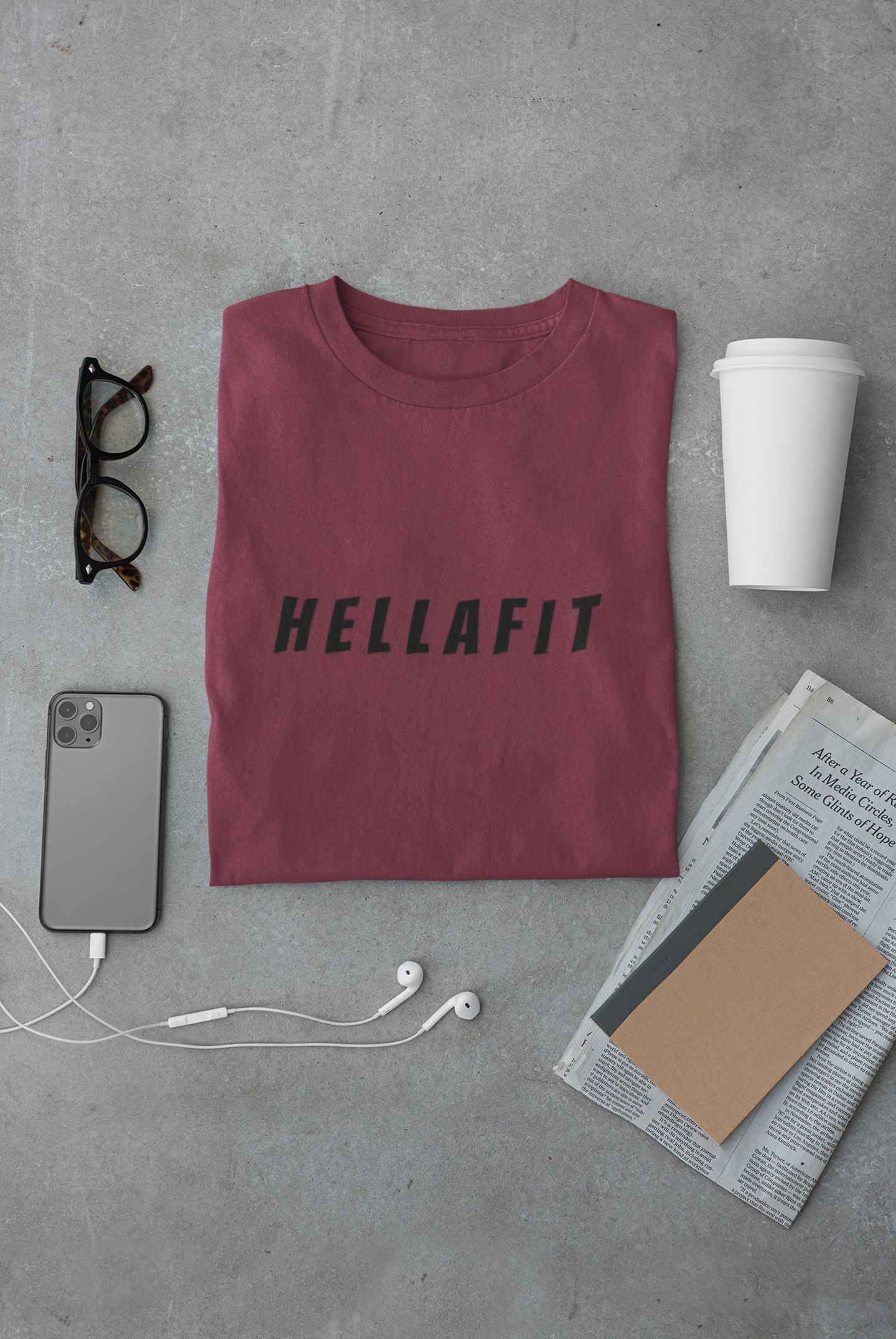 HELLAFIT Fitness Tee