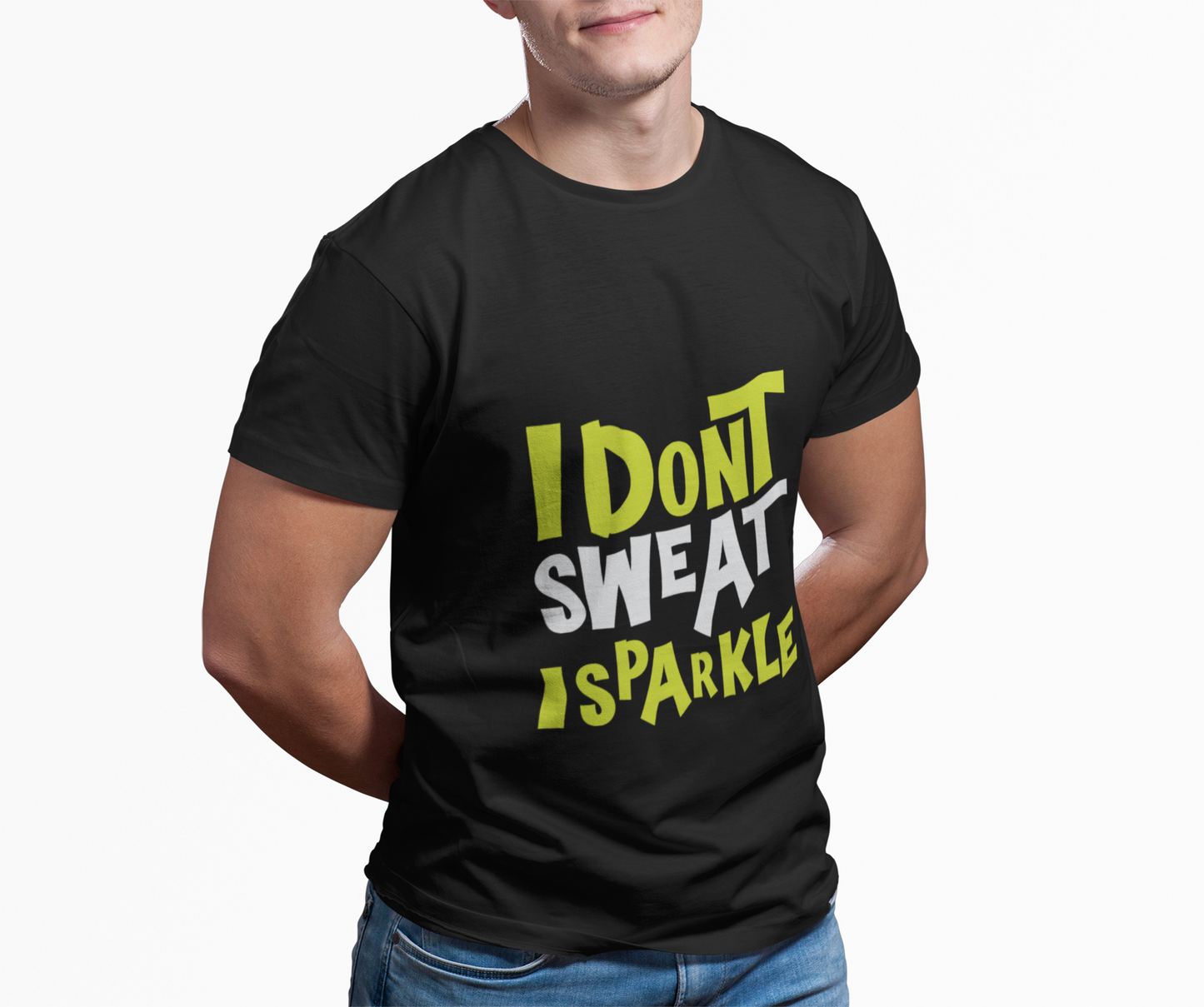 I Don't Sweat, I Sparkle Unisex Soft style T-Shirt