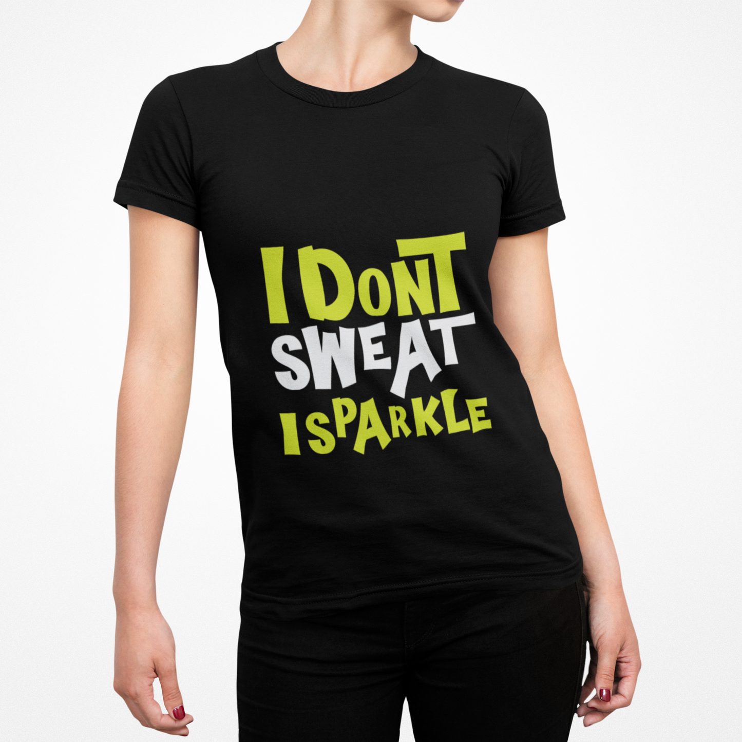 I Don't Sweat, I Sparkle Unisex Soft style T-Shirt