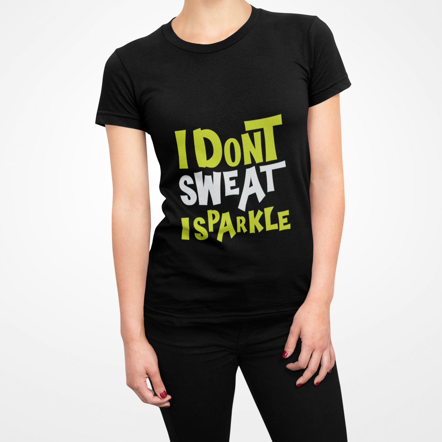 I Don't Sweat, I Sparkle Unisex Soft style T-Shirt