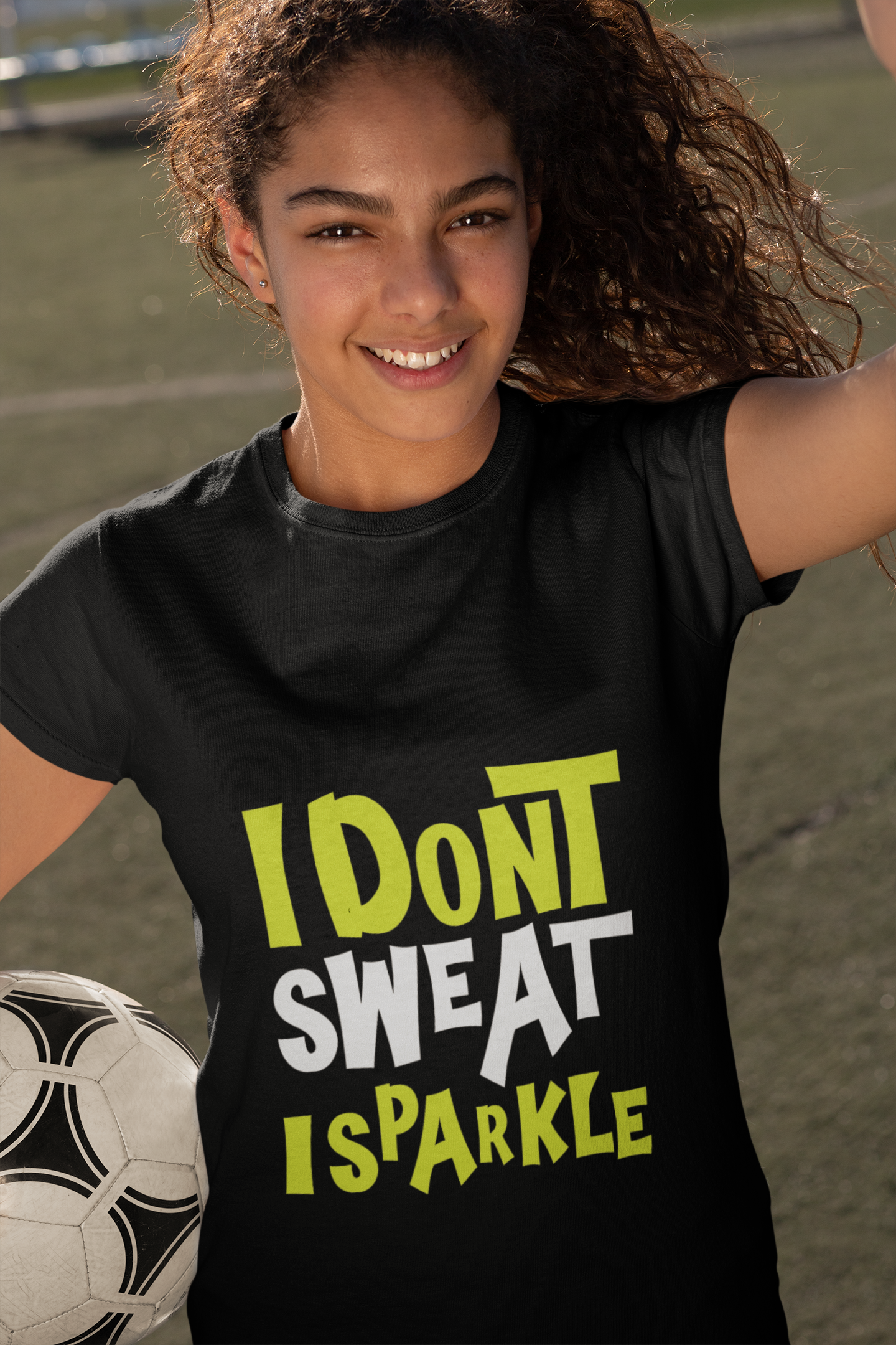 I Don't Sweat, I Sparkle Unisex Soft style T-Shirt