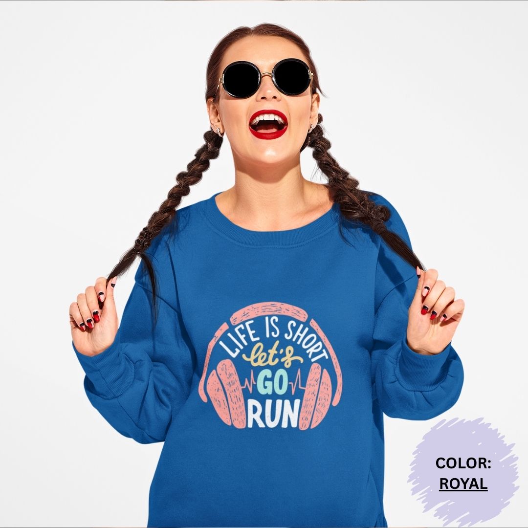 Women's Crewneck Fitness Sweatshirt
