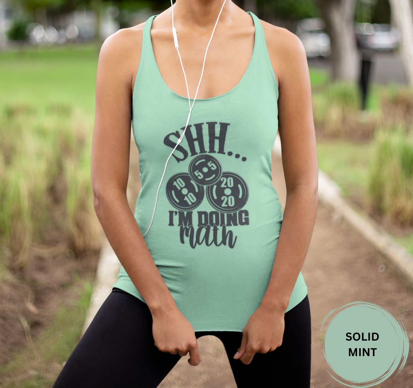 Gym Humor Racerback Tank