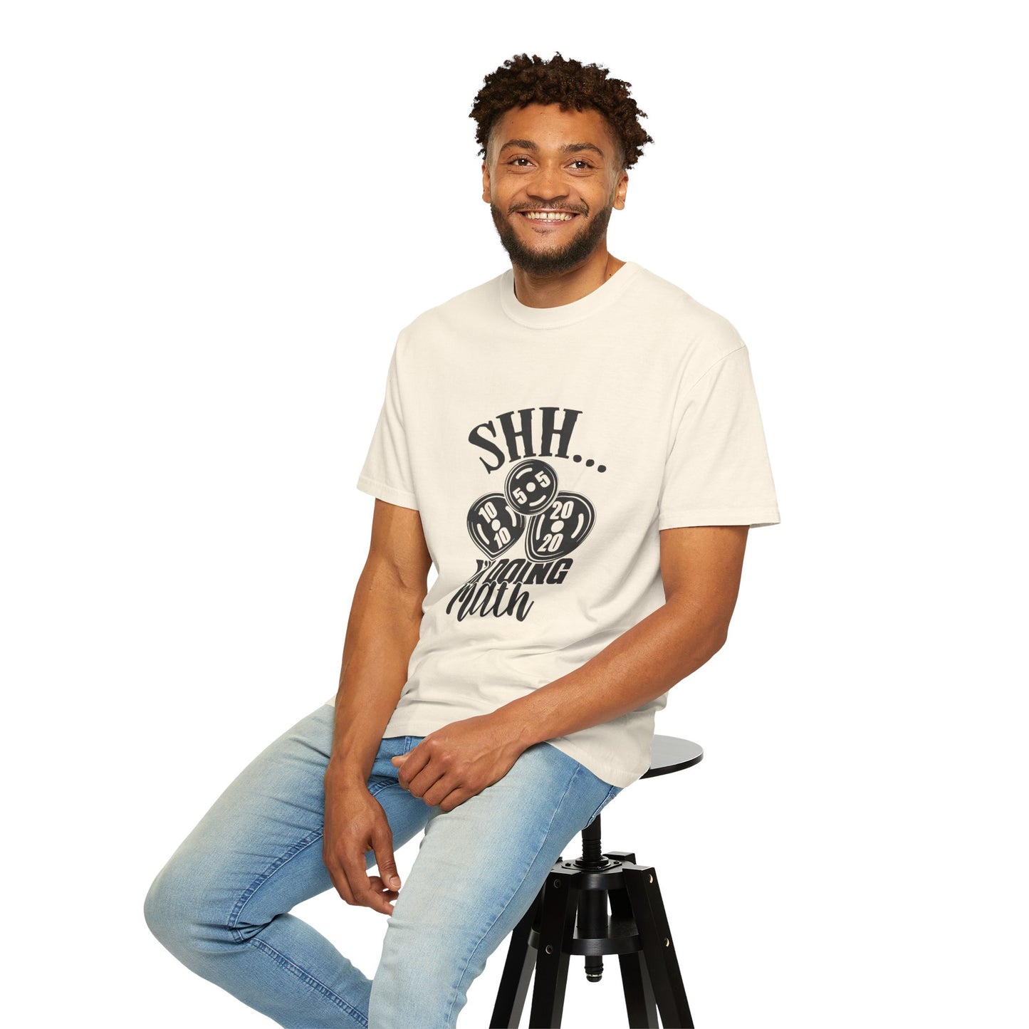 "SHHHH I'm doing Math" - Men's Work Tee