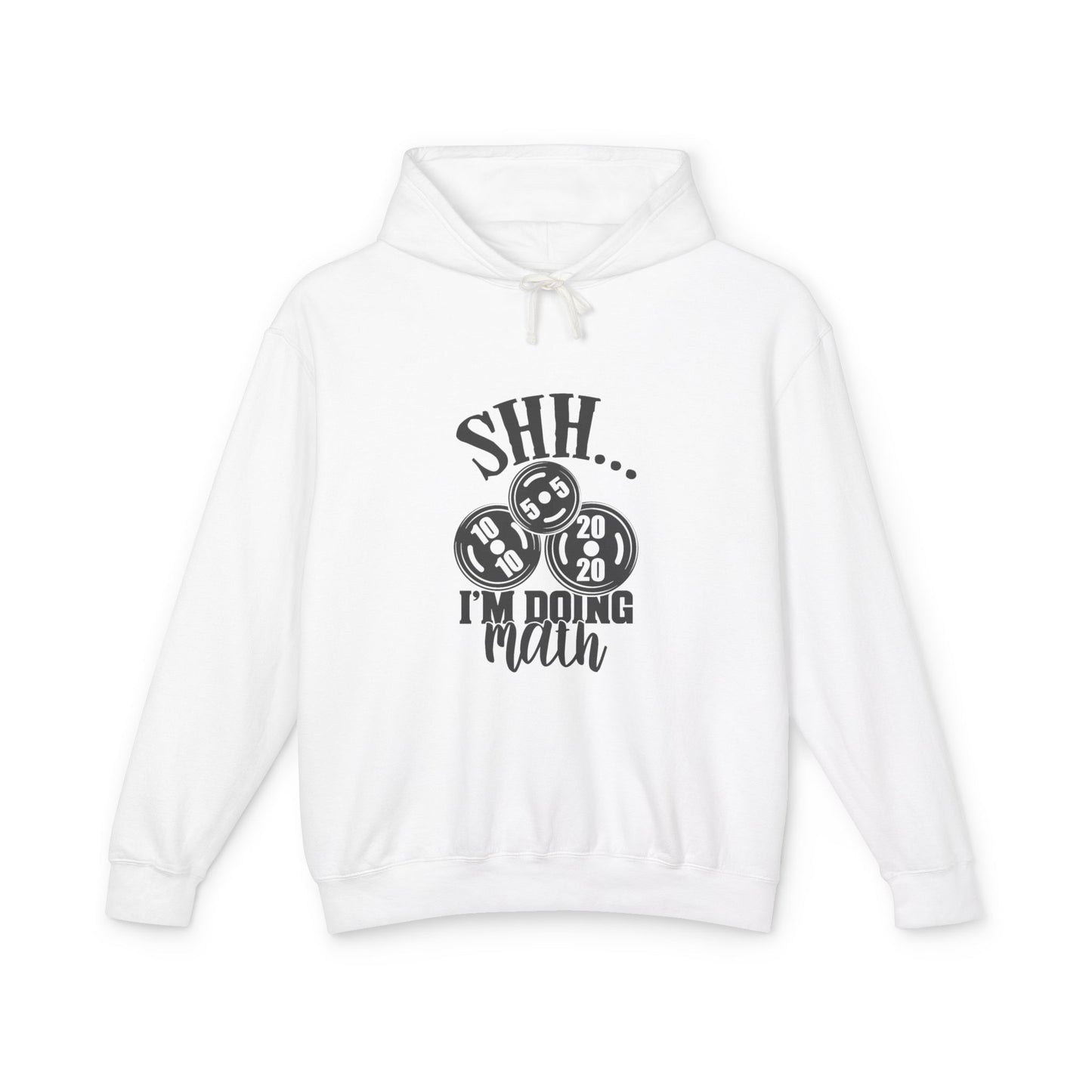 "SHHHH I'm doing math" - Unisex Pullover Hoodie ( No pockets)