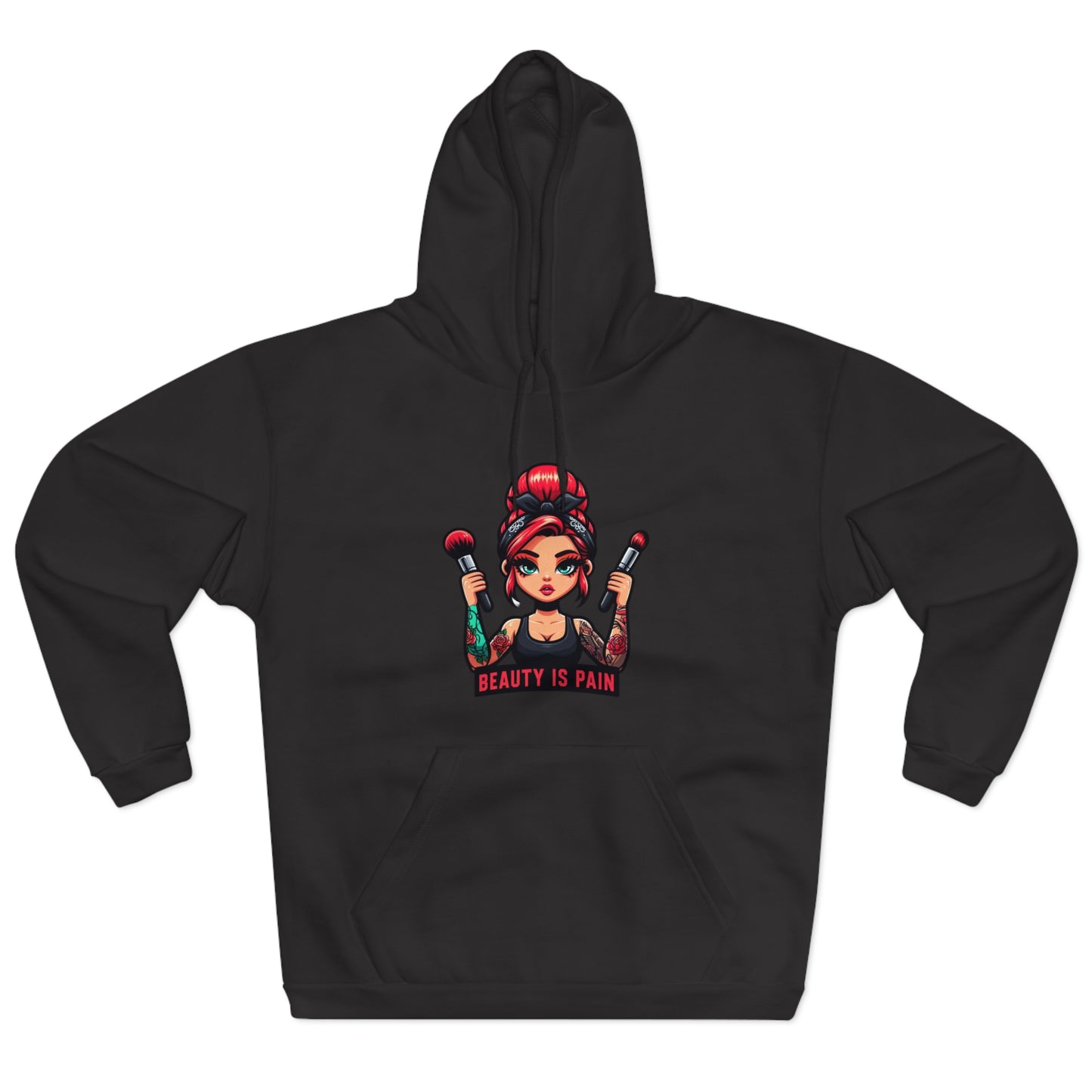 " Beauty is Pain" - Women's Pullover Hoodie