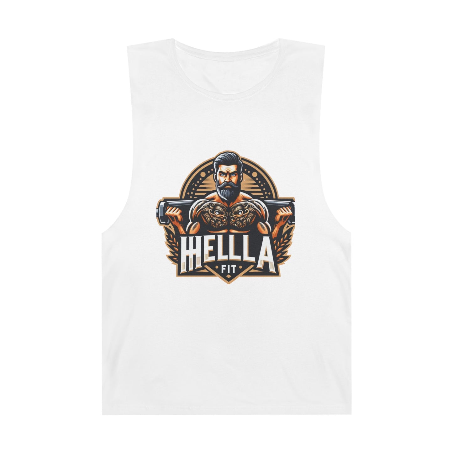 Men's "HELLAFIT" Original Design - Workout Tank