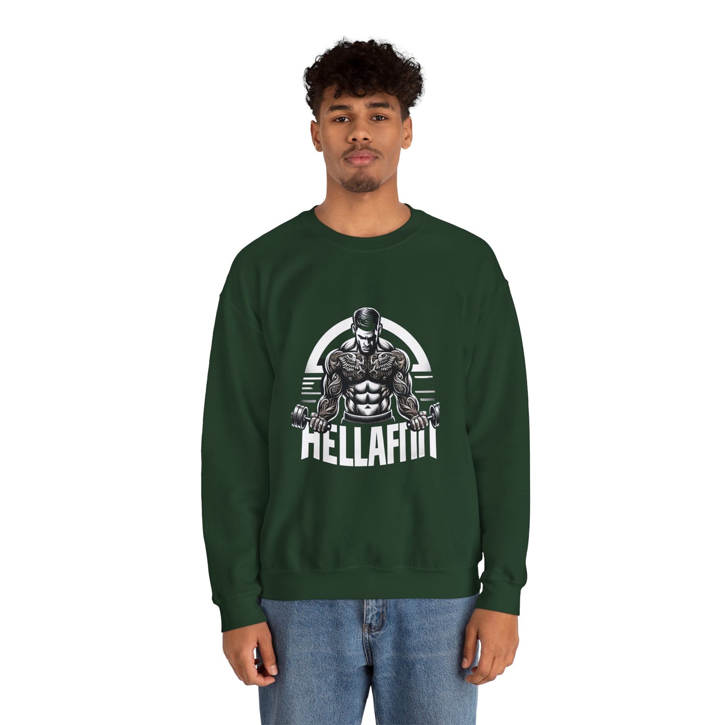 Men's "HELLAFIT" Original Design Sweatshirt