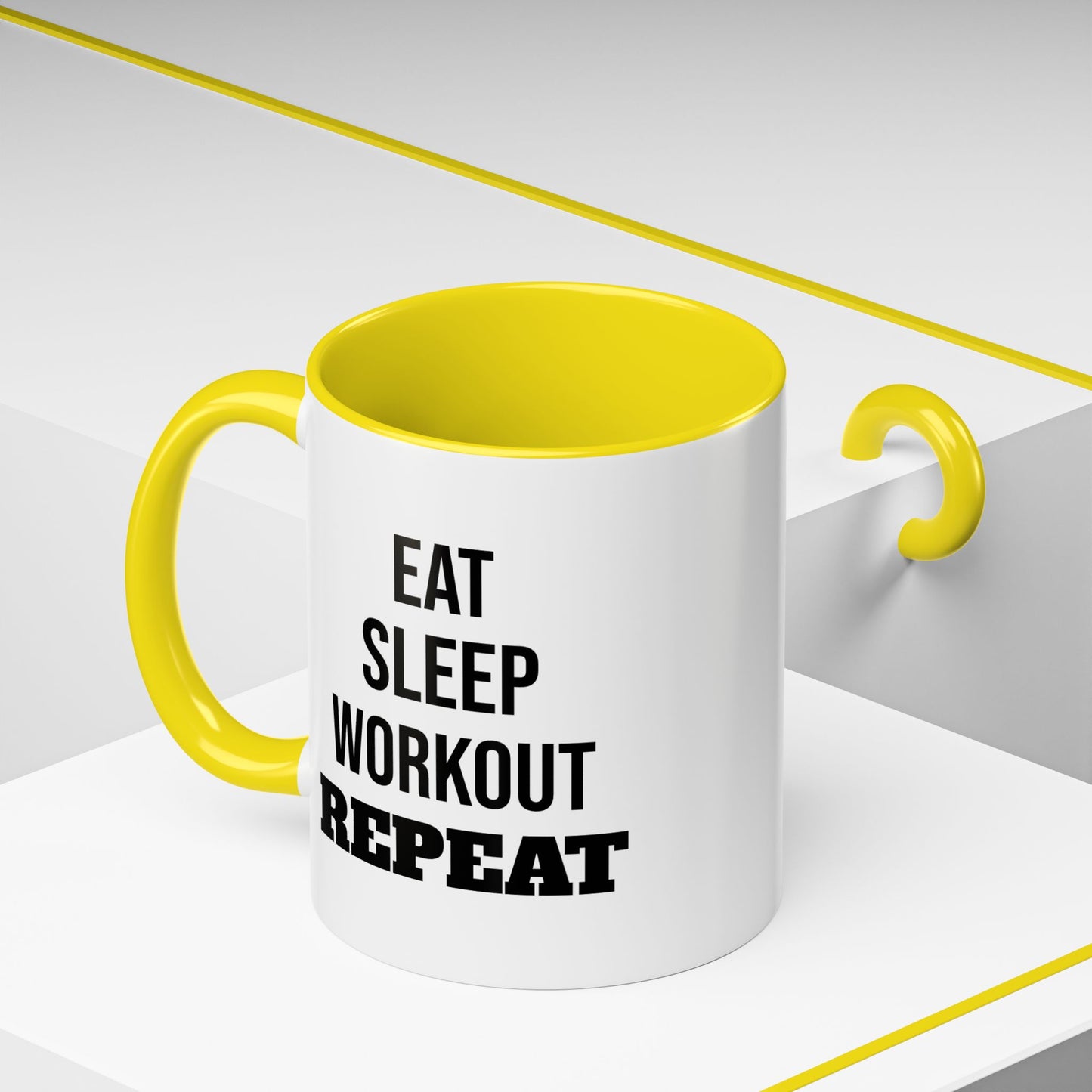 Eat Sleep Workout Repeat - Coffee Mug
