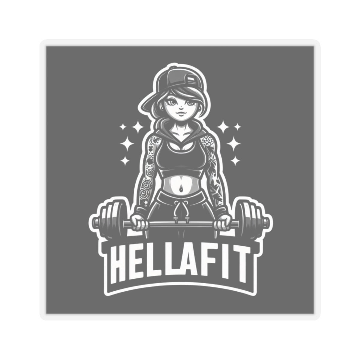 HELLAFIT STICKER