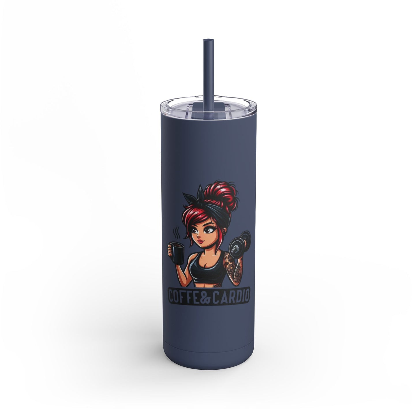 Skinny Matte Tumbler, 20oz