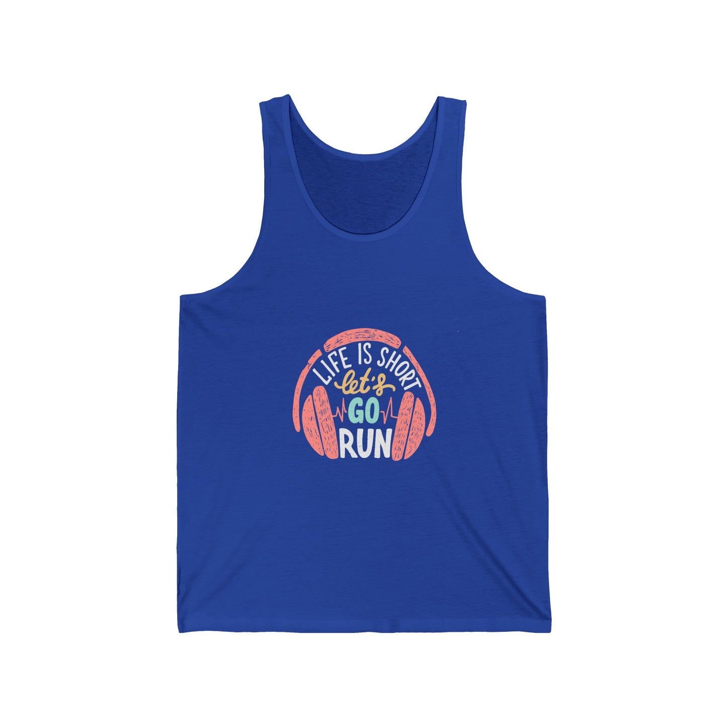 " Life is short, go for a run" - Women's Tank Top