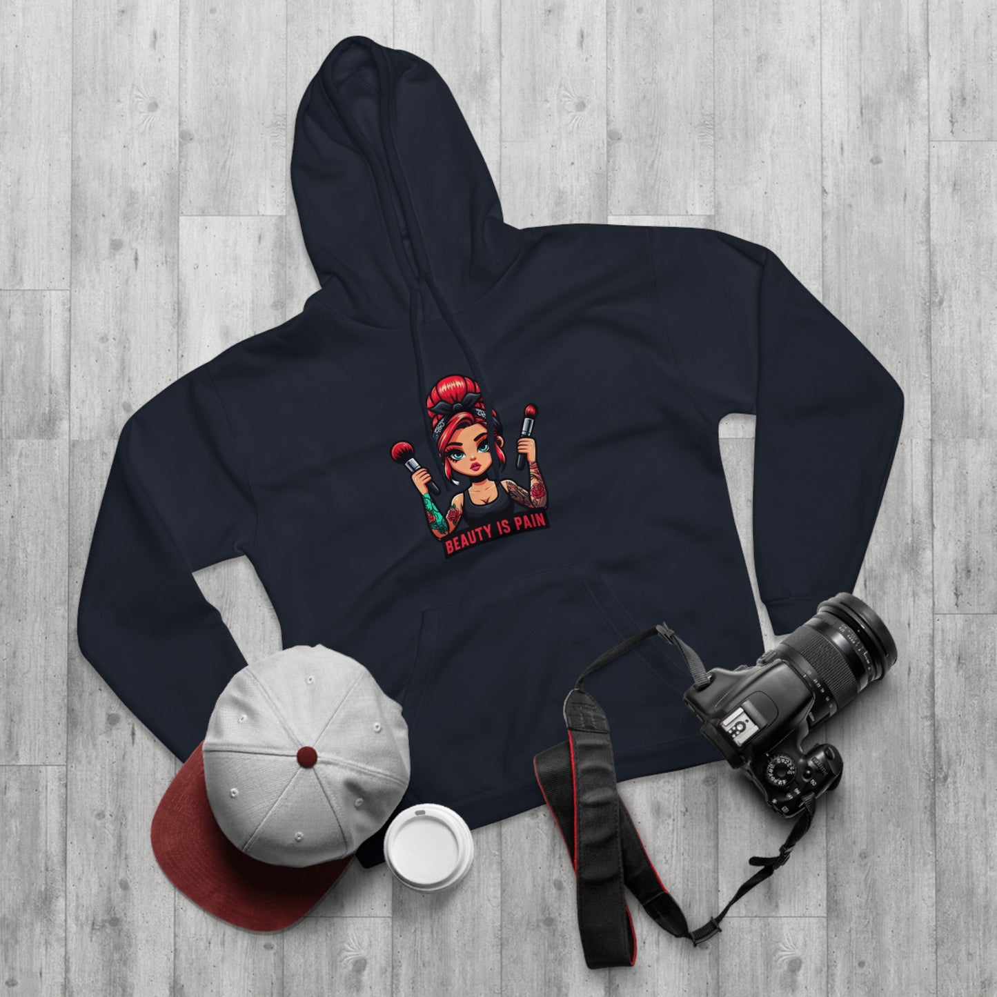 " Beauty is Pain" - Women's Pullover Hoodie