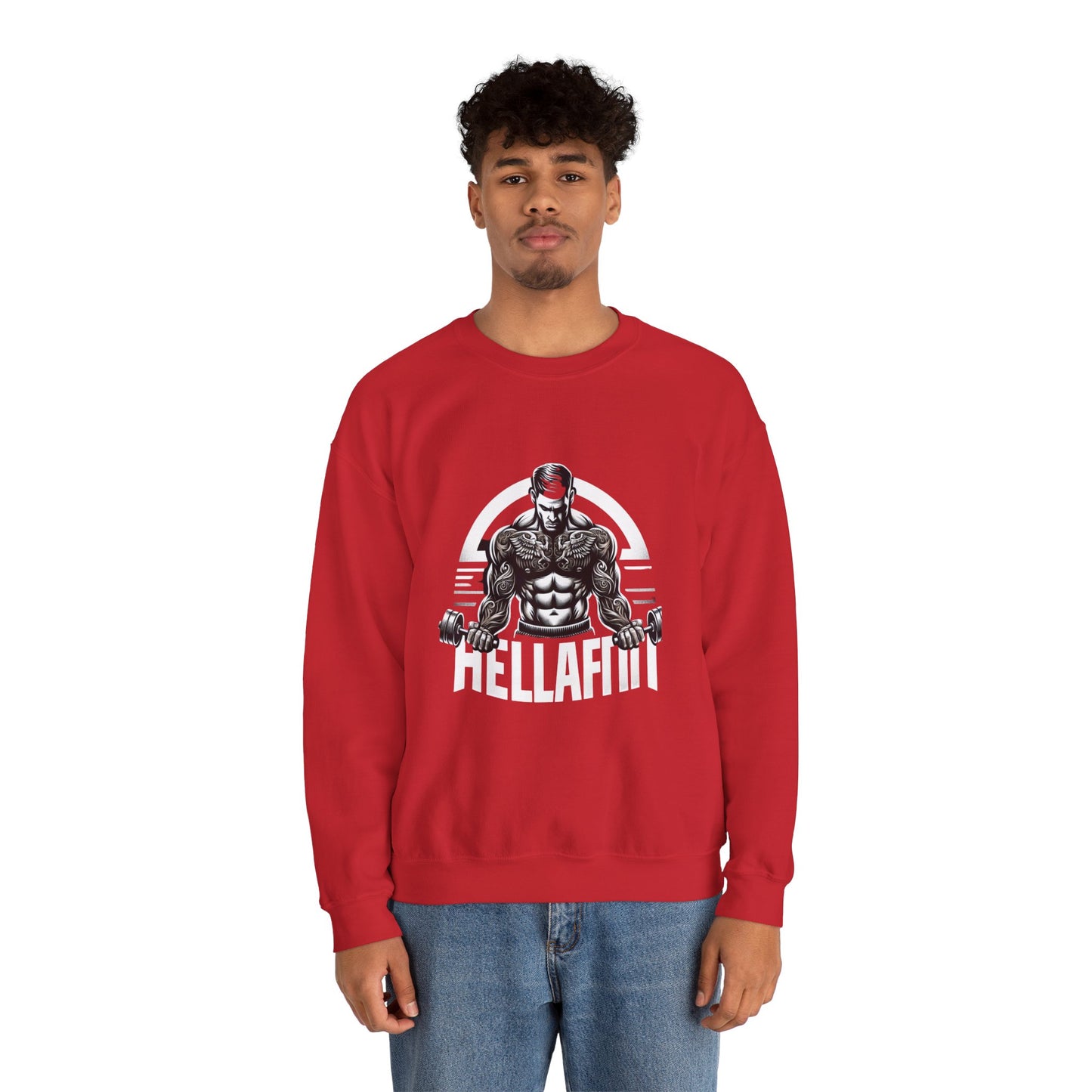 Men's "HELLAFIT" Original Design Sweatshirt