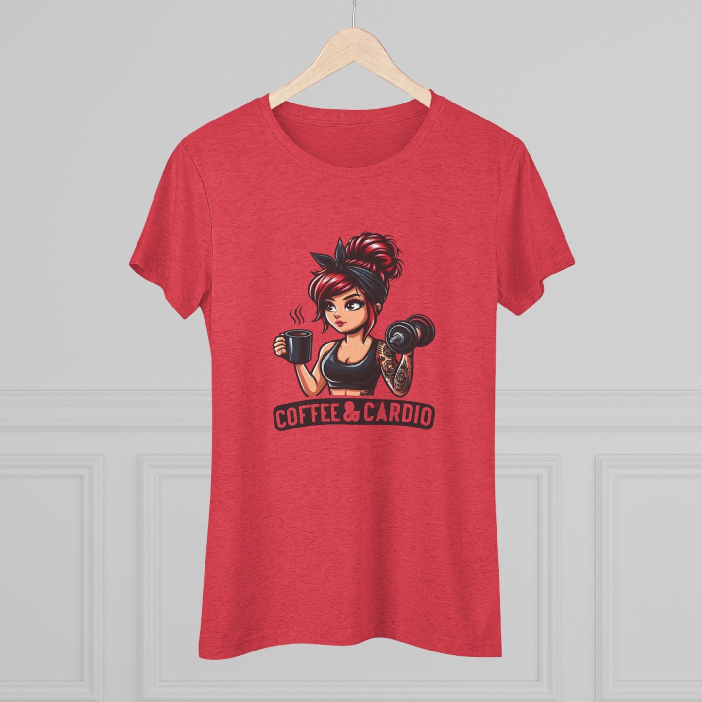 Women's "Coffee & Cardio" Tee