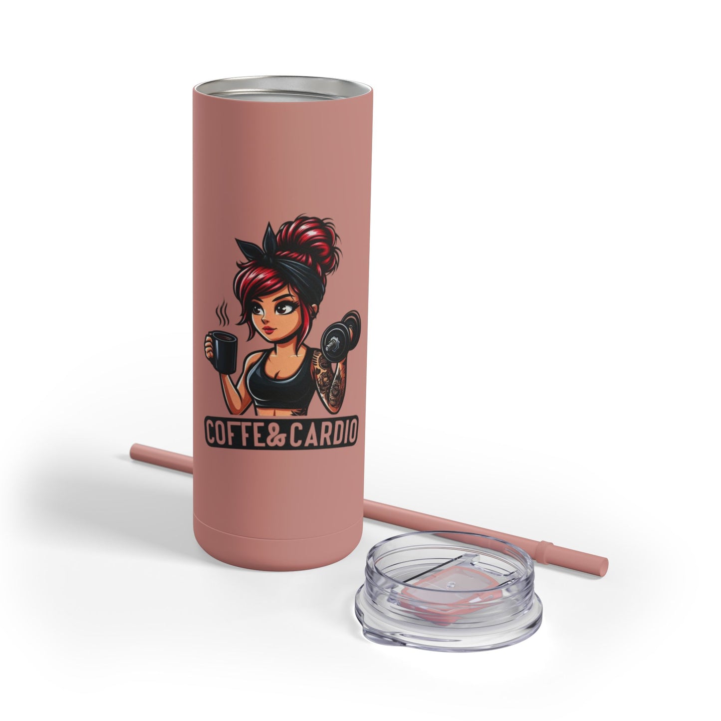 Skinny Matte Tumbler, 20oz