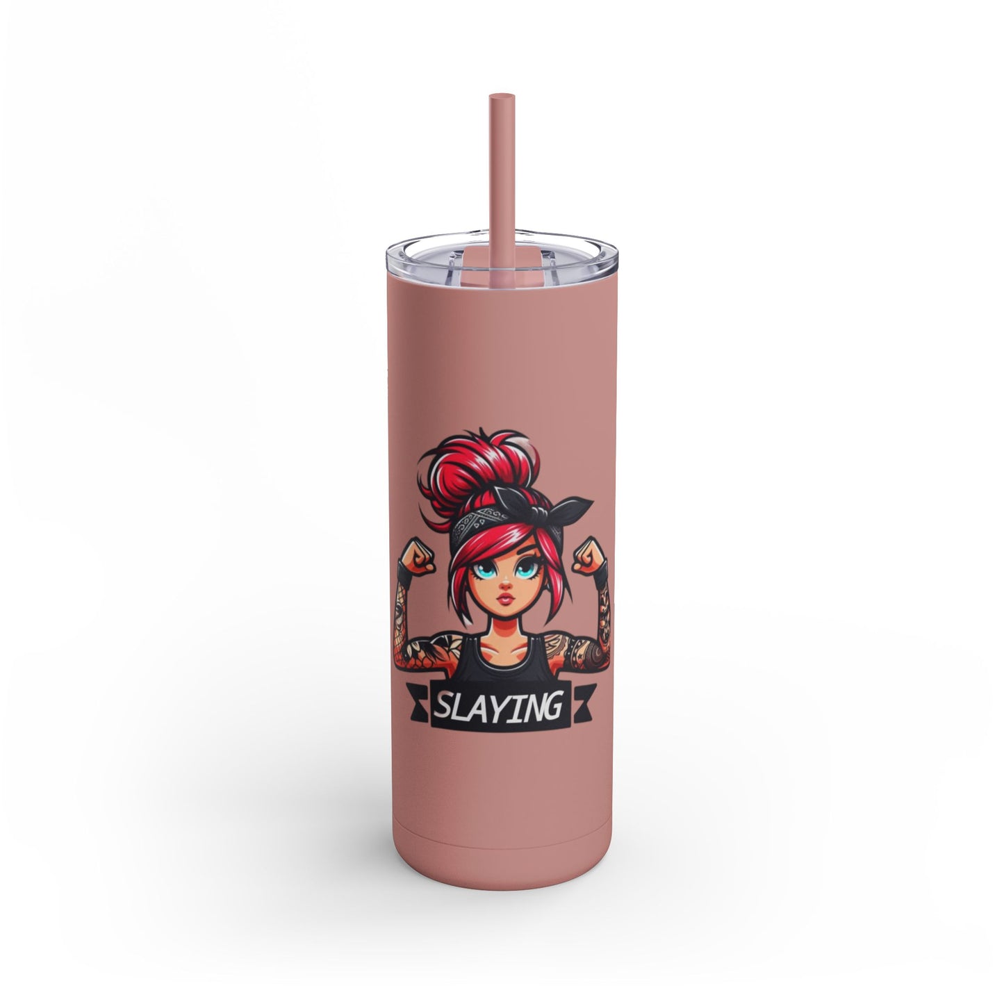 Skinny Matte Tumbler, 20oz