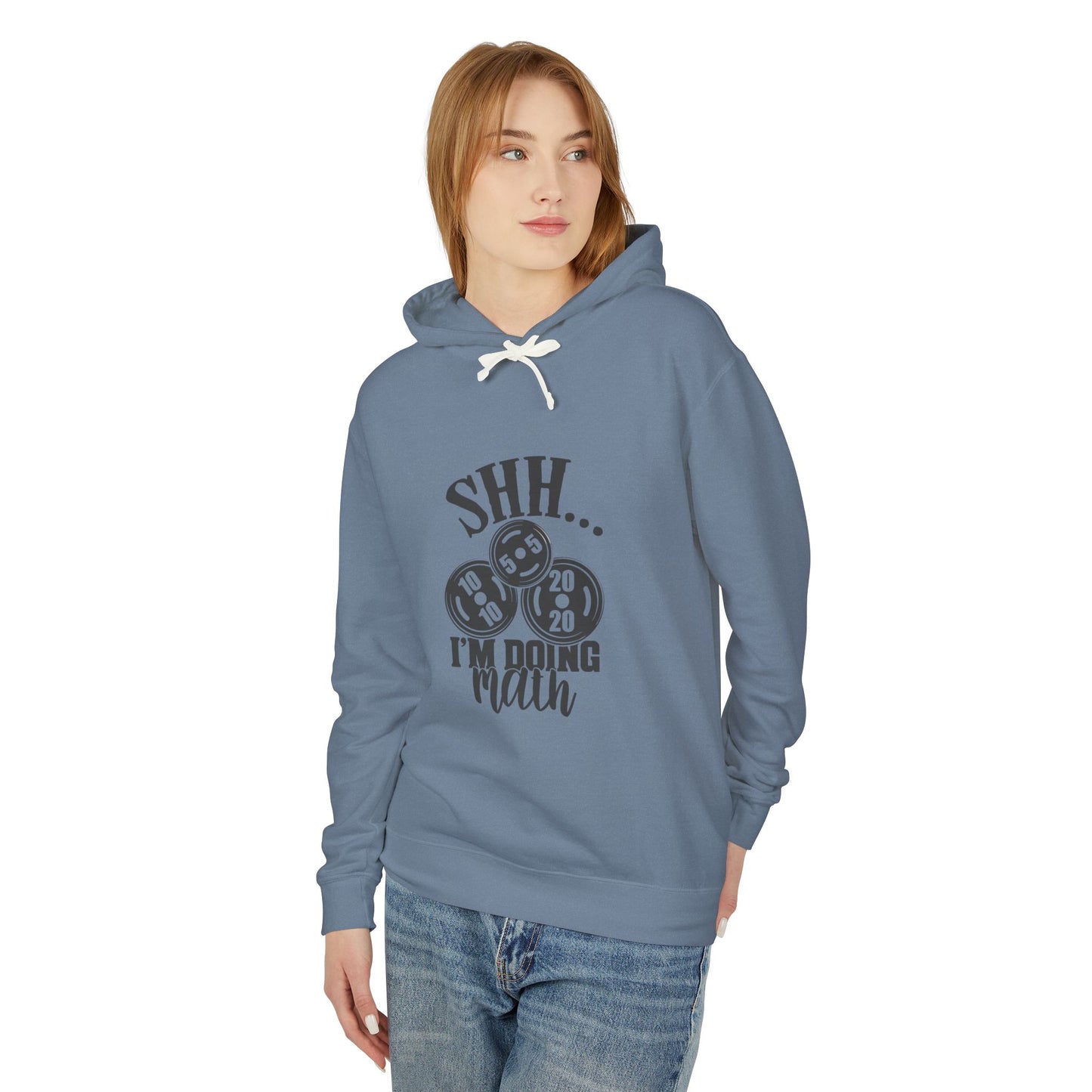 "SHHHH I'm doing math" - Unisex Pullover Hoodie ( No pockets)