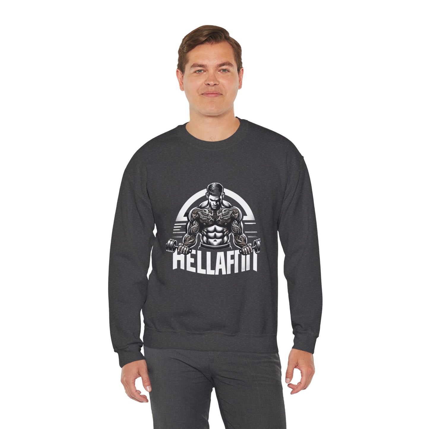 Men's "HELLAFIT" Original Design Sweatshirt
