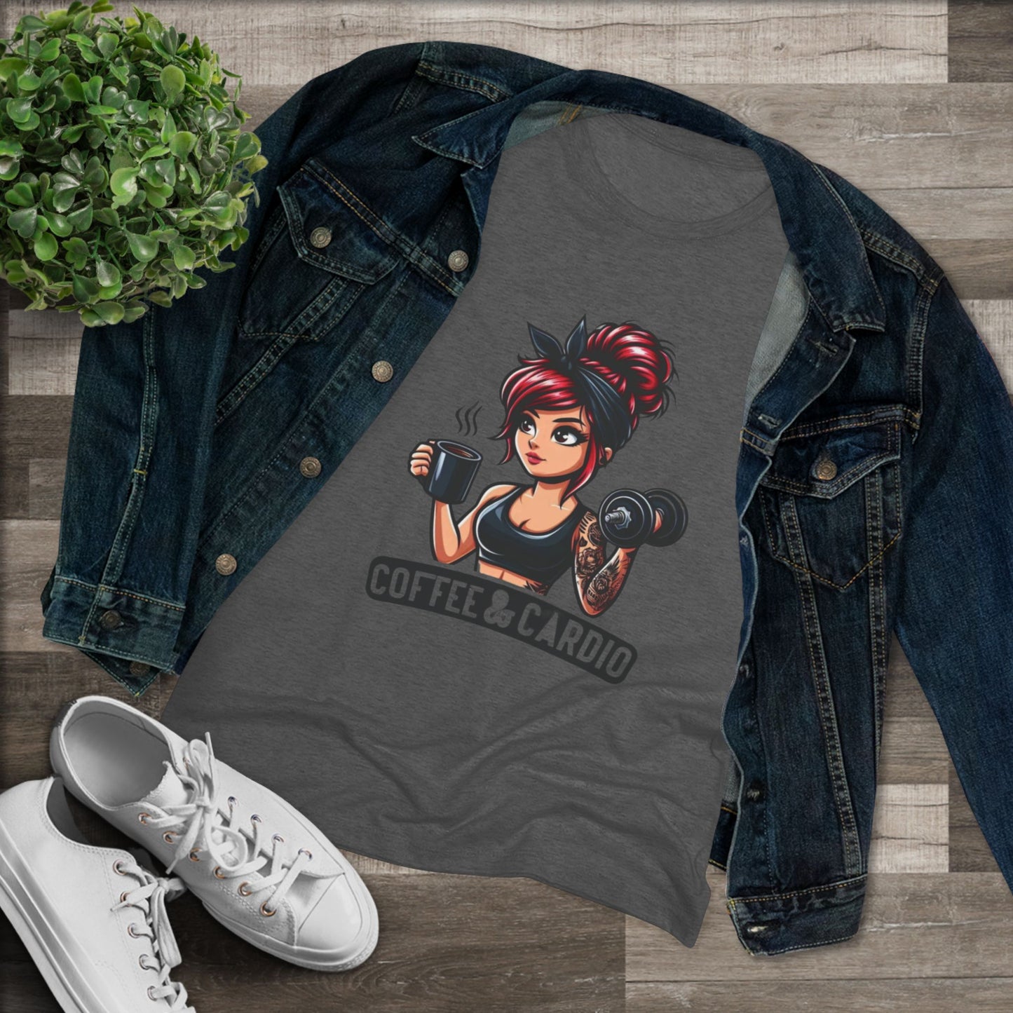 Women's "Coffee & Cardio" Tee