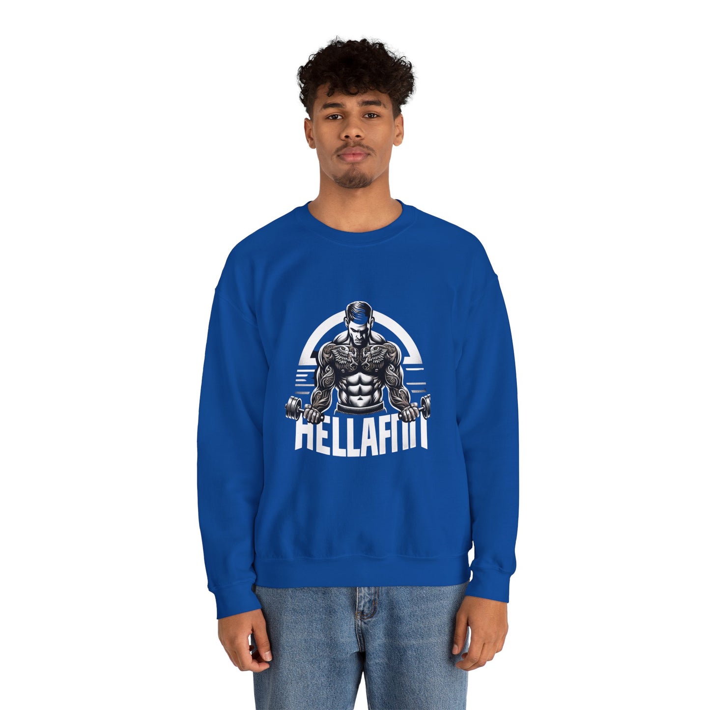 Men's "HELLAFIT" Original Design Sweatshirt