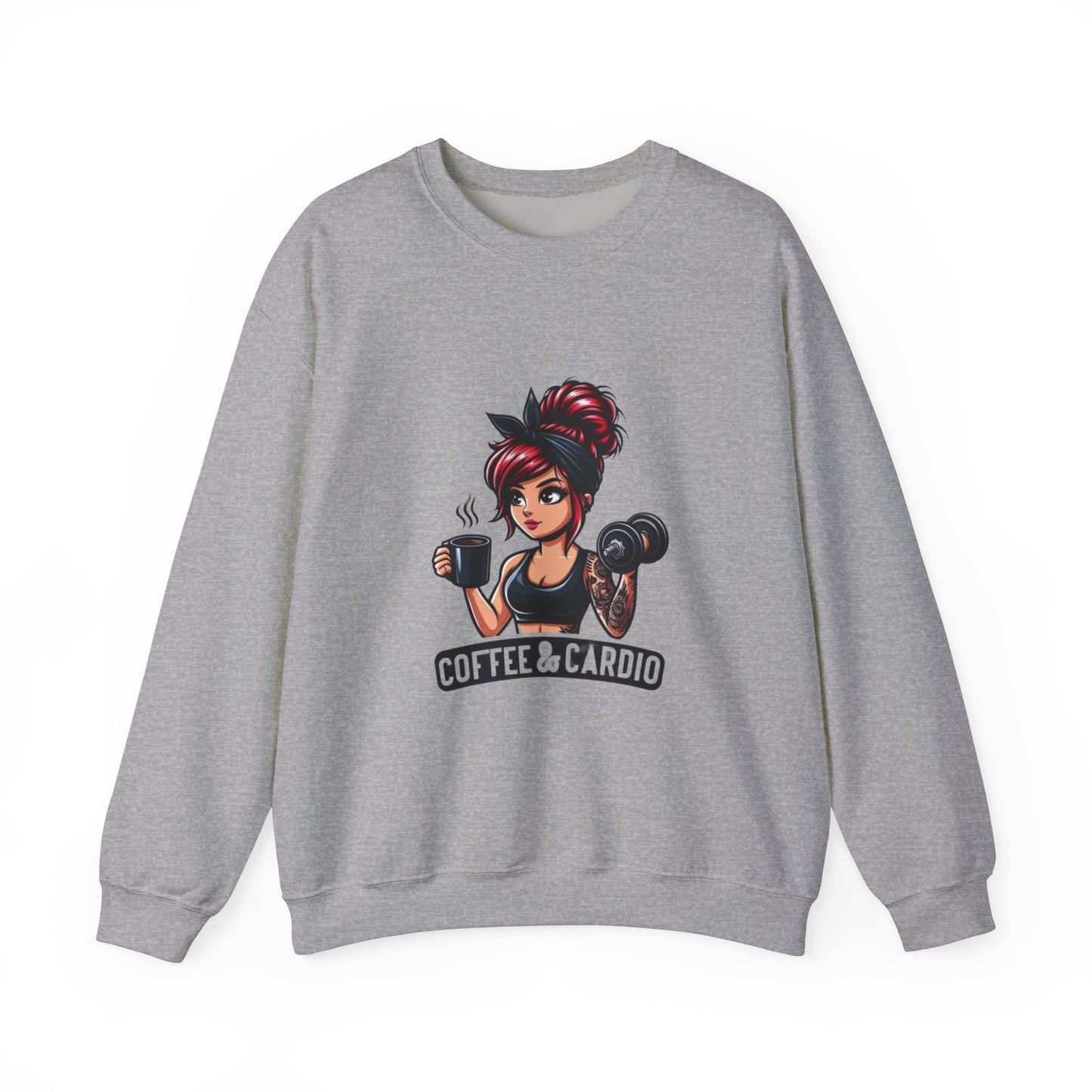 Women's "Coffee & Cardio" Sweatshirt