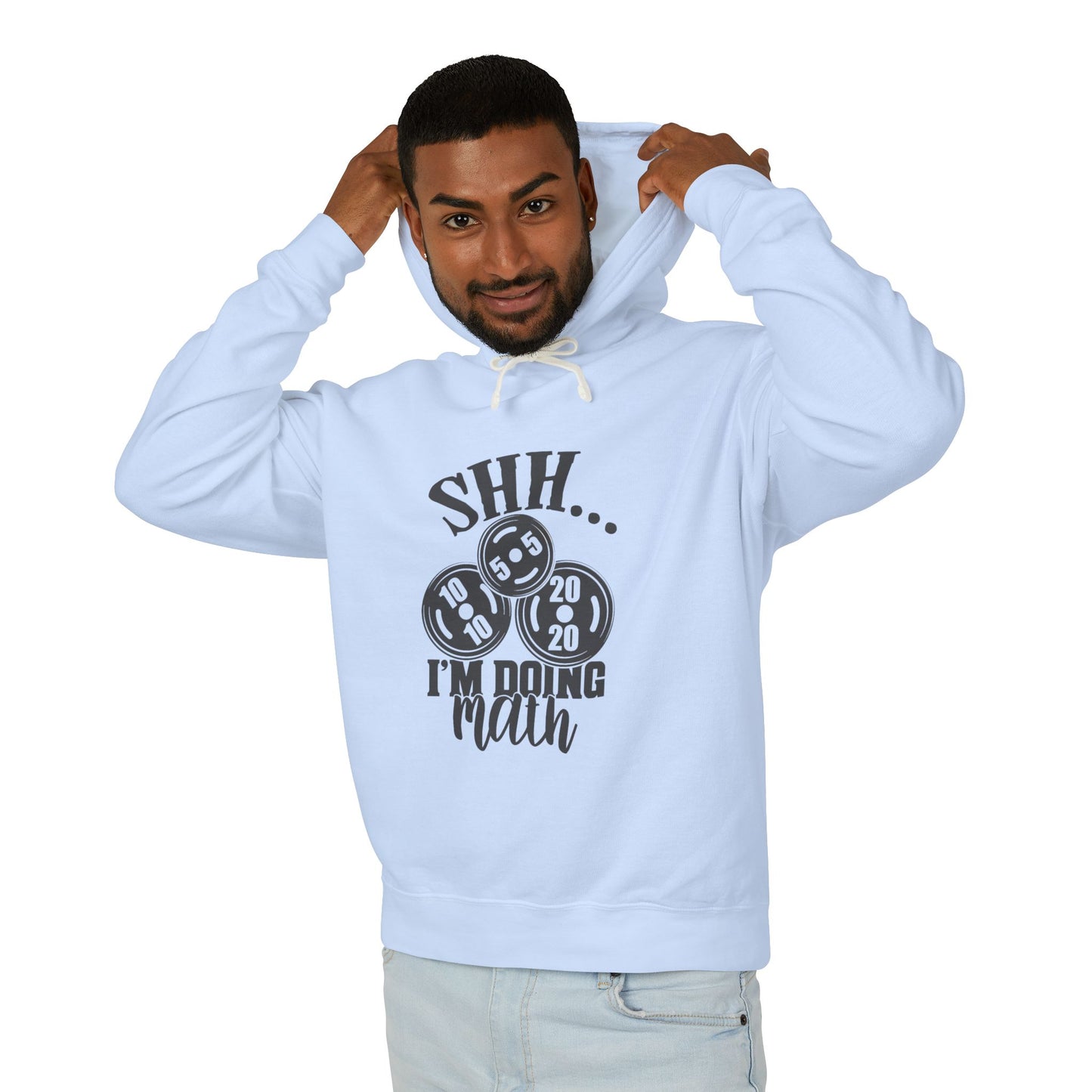"SHHHH I'm doing math" - Unisex Pullover Hoodie ( No pockets)
