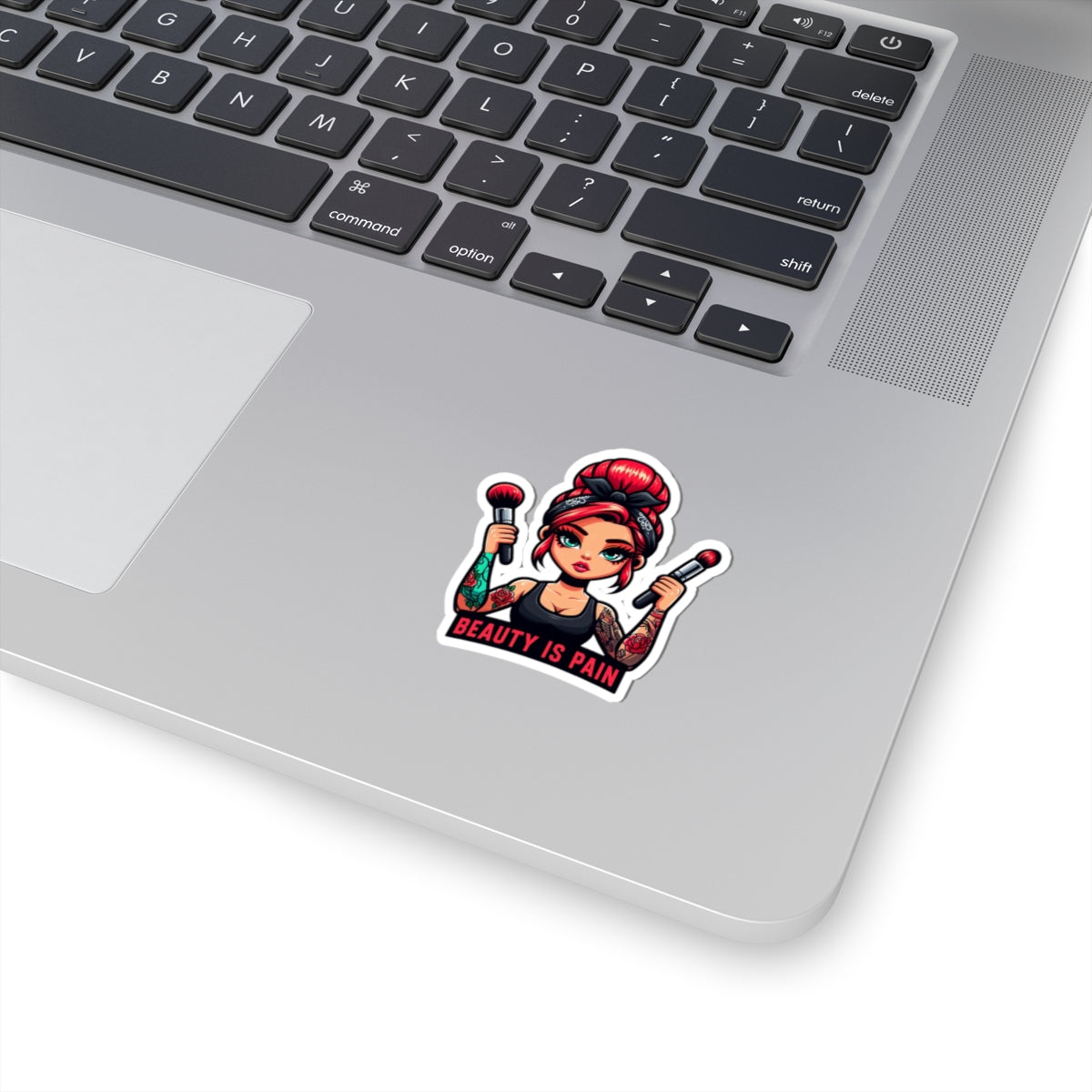 BEAUTY IS PAIN STICKER