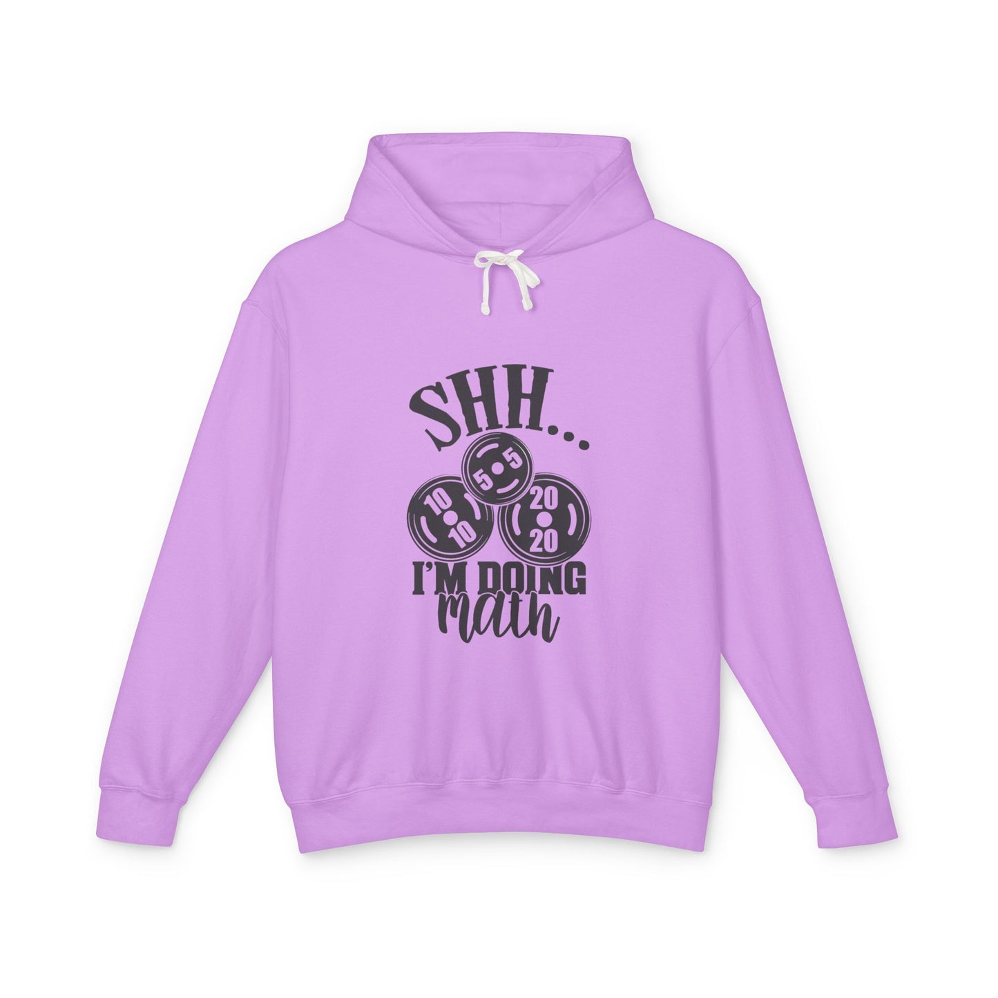"SHHHH I'm doing math" - Unisex Pullover Hoodie ( No pockets)
